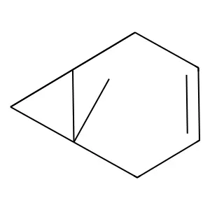 Tricyclo(4.1.0.02,7)hept-3-ene, 6-methyl- structure