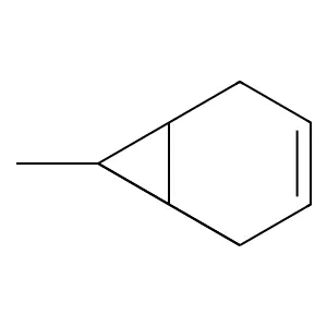 Tricyclo(4.1.0.02,7)hept-3-ene, 1-methyl- structure