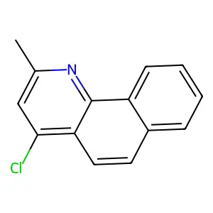 4-Chloro-2-methylbenzo[h]quinoline structure