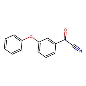 Acetonitrile, (m-phenoxyphenyl)oxo- structure