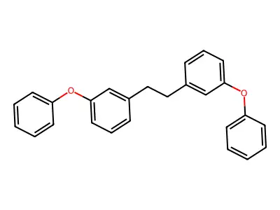 Benzene, 1,1'-(1,2-ethanediyl)bis(3-phenoxy- structure