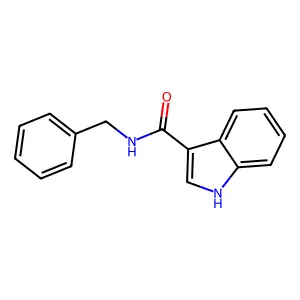 N-benzyl-1H-indole-3-carboxamide structure