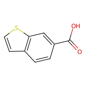 1-苯并噻吩-6-甲酸 structure