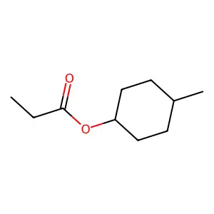 Cyclohexanol, methyl-, 1-propanoate structure
