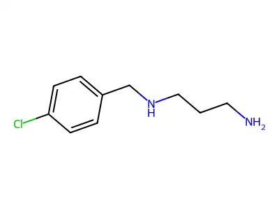 N-(4-Chlorobenzyl)propane-1,3-diamine structure