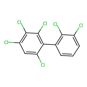 2,2',3,3',4,6-Hexachlorobiphenyl structure