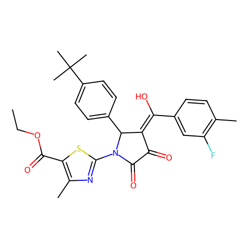 CAS 618073-31-7 - C29H29FN2O5S structure