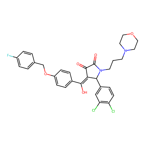 CAS 618073-68-0 - C31H29Cl2FN2O5 structure