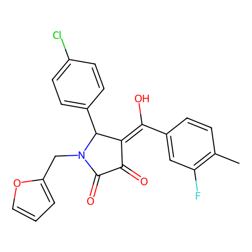 CAS 618074-04-7 - C23H17ClFNO4 structure