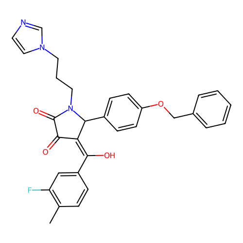 CAS 618075-85-7 - C31H28FN3O4 structure
