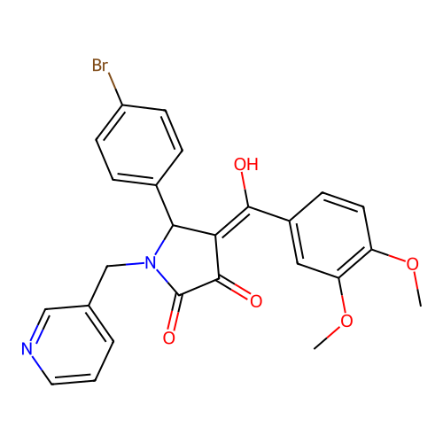 CAS 618080-50-5 - C25H21BrN2O5 structure