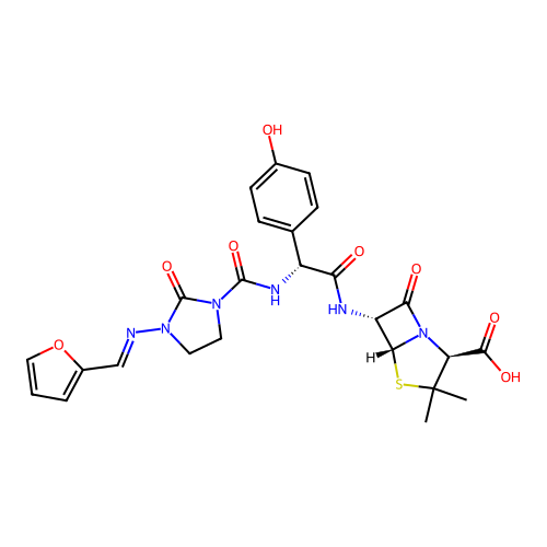 Fuzlocillin structure