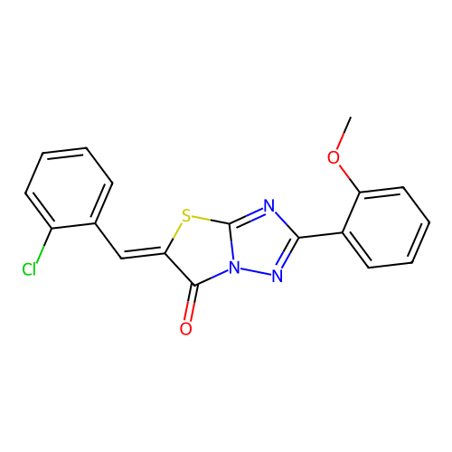 C18H12ClN3O2S structure
