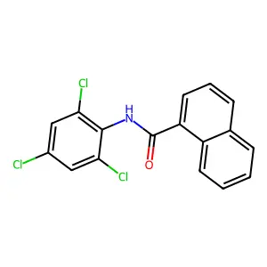 N-(2,4,6-Trichlorophenyl)-1-naphthamide structure