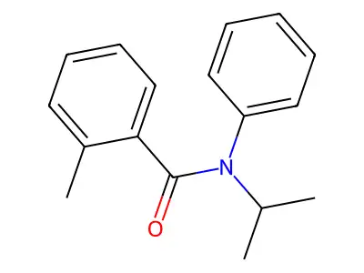 N-Isopropyl-2-methyl-N-phenylbenzamide structure