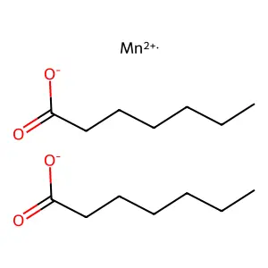 庚酸锰(II)盐 (2:1) structure