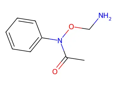 (氨基甲氧基)-N-苯基乙亚胺酸 structure