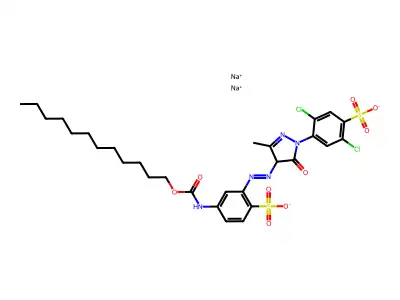C.I. Acid Yellow 218 structure