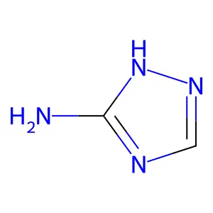 3-氨基-1,2,4-三唑 structure