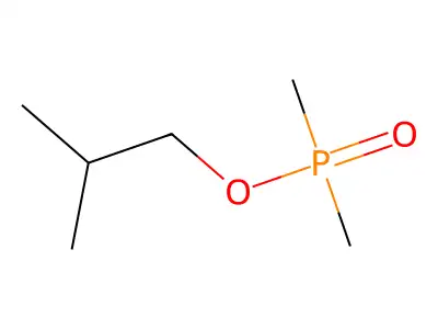 isobutyl P,P-dimethyl-phosphinate structure