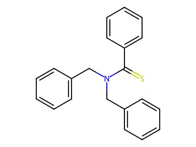 N,N-Dibenzylthiobenzamide structure