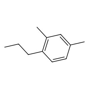 Benzene, 2,4-dimethyl-1-propyl- structure