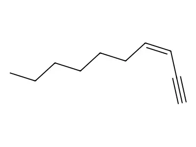 3-Decen-1-yne, (Z)- structure