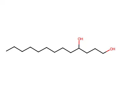 Tridecane-1,4-diol structure