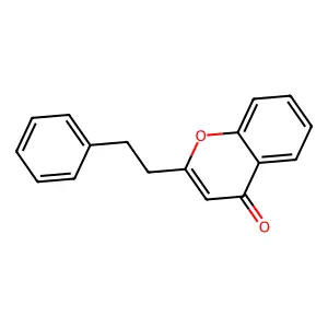 2-(2-Phenylethyl)chromone structure