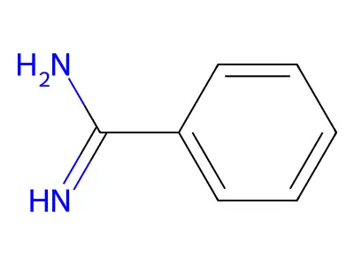 苯甲脒 structure