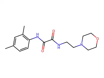 N1-(2,4-dimethylphenyl)-N2-(2-morpholinoethyl)oxalamide structure