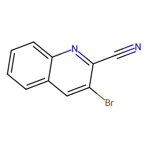 3-Bromoquinoline-2-carbonitrile structure