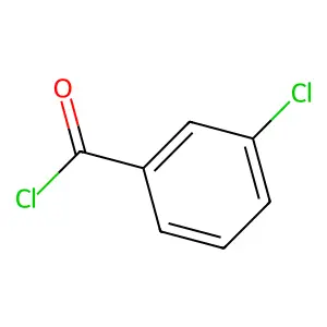 Benzoyl chloride, 3-chloro- structure