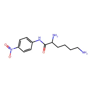 Lysine 4-nitroanilide structure