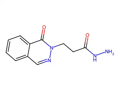 3-(1-Oxo-2(1H)-phthalazinyl)propanohydrazide structure