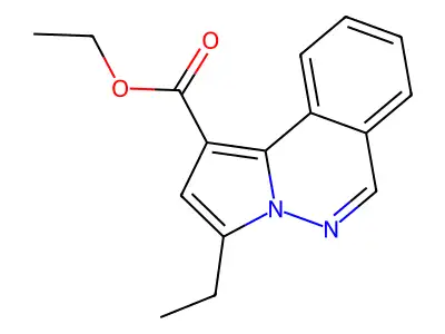 Ethyl 3-ethylpyrrolo[2,1-a]phthalazine-1-carboxylate structure