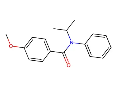 N-Isopropyl-4-methoxy-N-phenylbenzamide structure