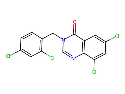 6,8-Dichloro-3-(2,4-dichlorobenzyl)-4(3H)-quinazolinone structure