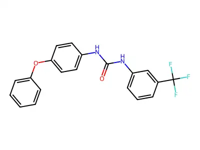 N-(4-Phenoxyphenyl)-N'-(3-(trifluoromethyl)phenyl)urea structure