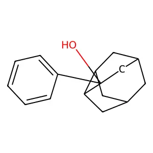 2,5-Methano-1H-inden-7-ol, octahydro-7-phenyl- structure
