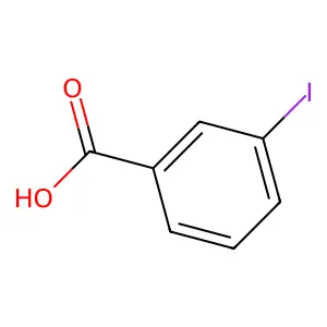 3-碘苯甲酸 structure