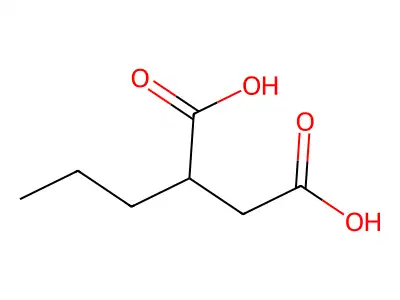 2-(Propan-2-yl)butanedioic acid structure