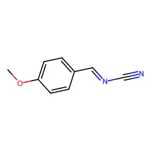 [(E)-(4-Methoxyphenyl)methylidene]cyanamide structure