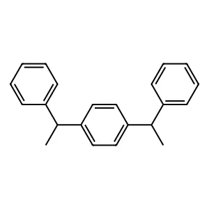 Benzene, 1,4-bis(1-phenylethyl)- structure