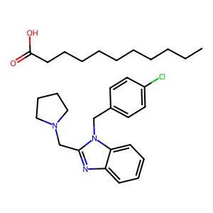 Clemizole Undecylate structure