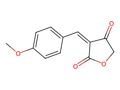 3-[(4-Methoxyphenyl)methylidene]oxolane-2,4-dione structure