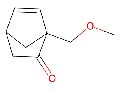 1-Methoxymethylnorborn-5-en-2-one structure