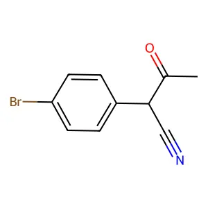 2-(4-溴苯基)-3-氧代丁腈 structure