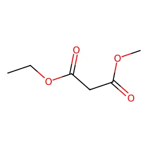 丙二酸甲乙酯 structure