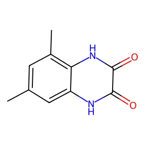 5,7-Dimethyl-1,4-dihydroquinoxaline-2,3-dione structure